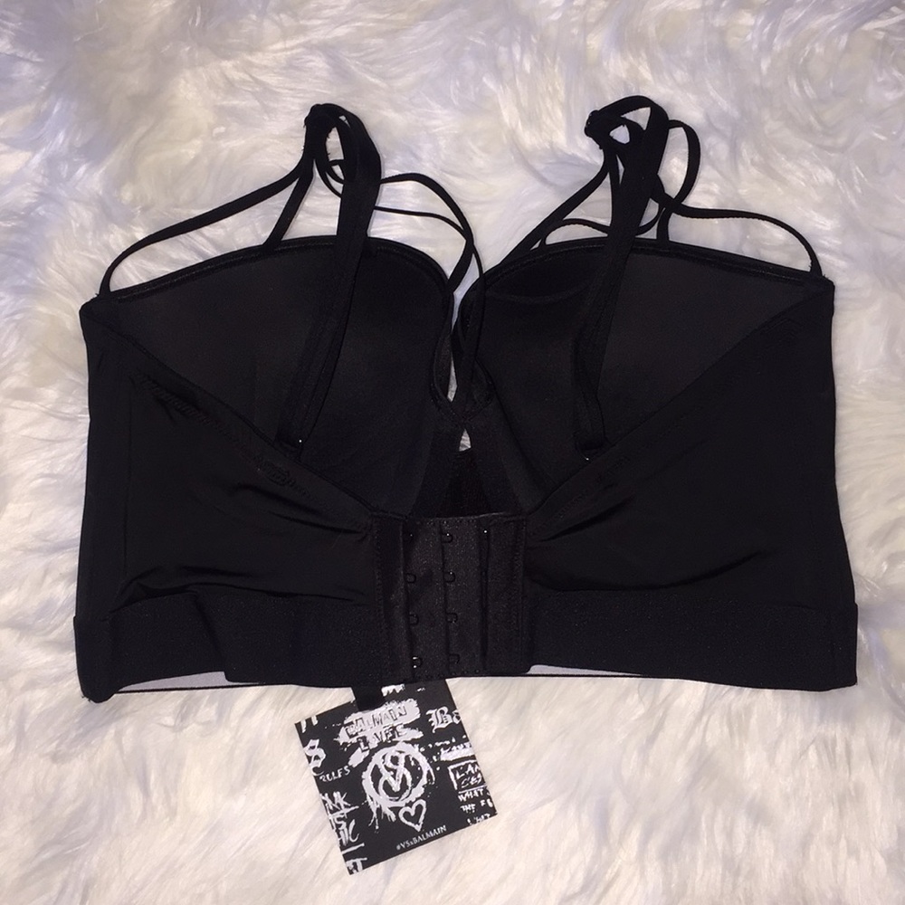 Victoria’s Secret x Balmain strapmesh longline bra - Picture 3 of 4